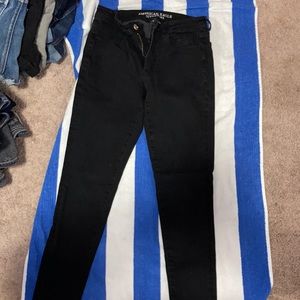 american eagle high rise jegging